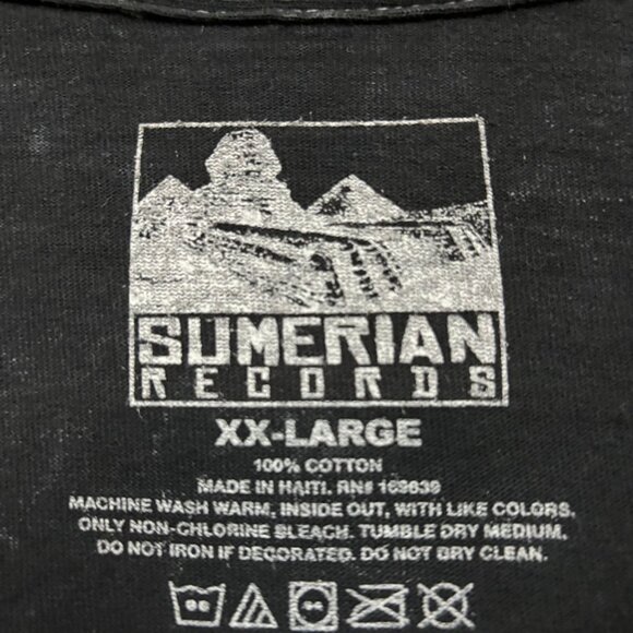 Bad Omens Live! Acid Wash T-shirt size xxl - Picture 4 of 4